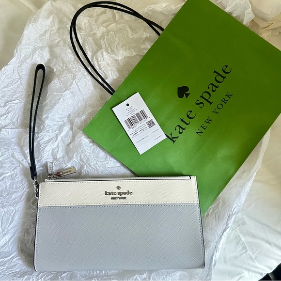 NWT KATE SPADE Madison Double Zip Wristlet - Picture 4 of 5